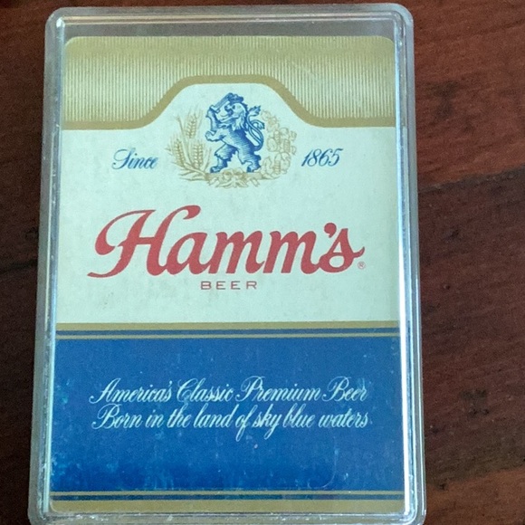 🍺  VINTAGE Hamm's BREWERY Deck Playing Cards   MINNESOTA PROUD ♥ - Picture 2 of 16